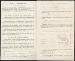 White Star Line R.M.S. "Titanic" 1st Class Passenger List. From Southampton and Cherbourg ...