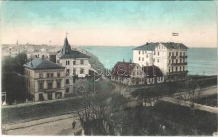 1910 Cuxhaven, Nordseebad / spa, bath, Hotel Continental. Verlag Albert Angelbeck (EK)
