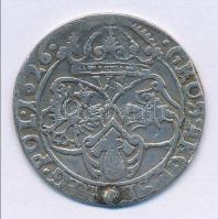 Lengyel Királyság 1626. 6Gr Ag "III. Zsigmond" Krakkó (3,51g) T:3 lyuktömött Poland 1626. ...