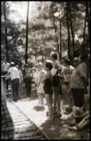 cca 1960-1970 Göd, úttörőtábor, 17 db negatív kocka