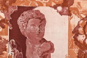 Badacsonyi Sándor (1949): Csendélet torzóval. Színes rézkarc, akvatinta, papír, jelzett, számozott (...