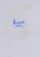 Herendi csipkebogyó mintás tákák. Kézzel festett, jelzettek, hibátlanok 14x9,5 cm