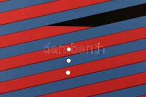 Laloy, Yves (1920-1999): Kompozíció. Szitanyomat, papír, jelzett, 23,5x37,5 cm