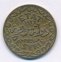 Szíria / Francia Protektorátus 1926. 5p Al-Br T:2- 
Syria / French Protectorate 1926. 5 Piastres Al...