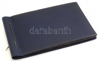 cca 1947-1960 Dunai evezős túrák, versenyek (Göd, Ráckeve, Pilismarót), fotóalbum 56 db fotóval, töb...