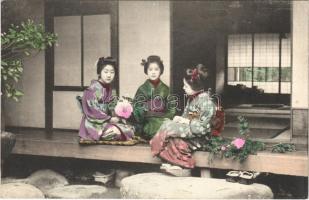 Japán gésák / Japanese geishas, folklore