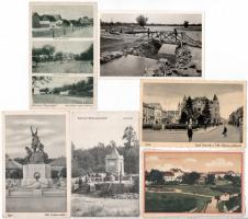 12 db RÉGI magyar város képeslap / 12 pre-1945 Hungarian town-view postcards