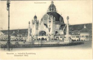 Düsseldorf, Gewerbe- u. Industrie-Ausstellung 1902. Hauptindustriehalle / Industry and Trade Exhibition. Friedr. Wolfrum No. 22.