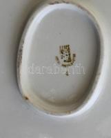 Zsolnay furulyázó pásztor, fehér mázast, jelzett, kis máz kopásokkal, m:22 cm