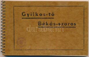 Gyilkos-tó, Lacul Rosu; Békás-szoros / Cheile Bicazului  - füzet 10 lappal / non PC booklet with 10 cards