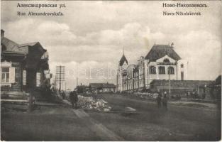 Novosibirsk, Novo-nikolayevsk, Novo-Nikolaievsk; Rue Alexandrovskaia / street, shop
