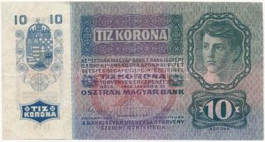 1915. 10K T:III  Hungary 1915. 10 Korona C:F Adamo K11