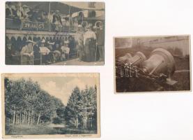 27 db RÉGI történelmi magyar város képeslap / 27 pre-1945 town-view postcards from the Kingdom of Hu...