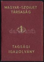 1956 Magyar-Szovjet Társaság tagsági igazolvány