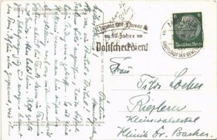 Berlin. Reichssportfeld, Olympia Stadion. Fliegeraufnahme / 1936 Summer Olympics, Olympic Stadium, a...