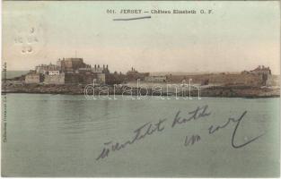 1905 Jersey, Chateau Elisabeth / castle