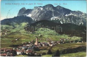 1910 Cortina dAmpezzo gegen die Tofana. Tirol