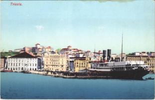 Trieste, Trst; port, steamship (fl)