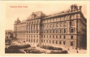 Trieste, Trst; Palazzo delle Poste / post office, post palace (from postcard booklet)