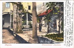 Dubrovnik, Ragusa; Franziskaner Apotheke / Franciscan pharmacy. Purger & Co. Photochromiekarte 1188.