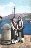 Dubrovnik, Ragusa; Trachten aus Herzegovina / Herzegovinian folklore, traditional costumes (EK)