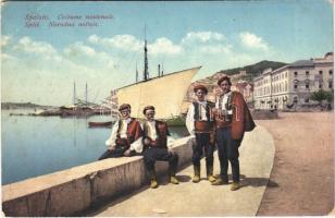 Split, Spalato; Costume nazionale / Narodna nosnja / Croatian folklore, traditional costumes (EK)