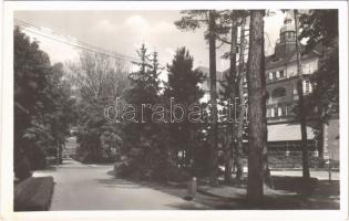 Pöstyén, Piestany; Grand Hotel Royal / Royal nagyszálloda, park / hotel, park