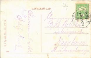 1912 Kisújszállás, városháza. W.L. Bp. 1821.  5634. (szakadás / tear)