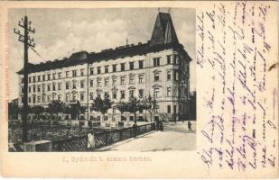 1900 Budapest XII. Győri út 1. számú bérház. Hollenzer és Okos
