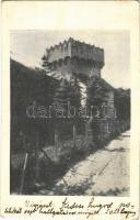 1928 Nagyenyed, Aiud; Csipkésbástya. Nagyenyedi véndiákok kiadása / bastion tower (EK)