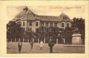 Kolozsvár, Cluj; Egyetemi könyvtár / university library (Rb)