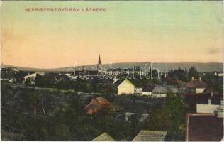 1911 Sepsiszentgyörgy, Sfantu Gheorghe; látkép / general view (EB)