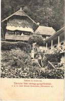 1913 Visk, Várhegy-gyógyfürdő, Vyshkovo (Máramaros); Étterem és turista lak / restaurant and tourist villa