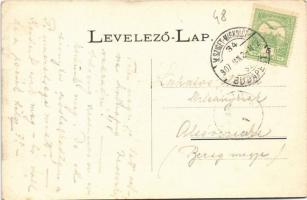 1907 Bátyú, Batyovo, Batovo, Batiovo; utca / street + "M.SZIGET-MISKOLC-BUDAPEST 34.SZ." (...