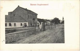1907 Nagyberezna, Velykyi Bereznyi, Velky Berezny; utca. Habel Pál kiadása 177. / street