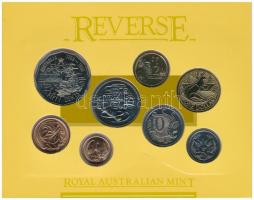 Ausztrália 1988. 1c-2$ (8xklf) forgalmi szett karton tokban T:1 
Australia 1988. 1c - 1 Dollar (8xk...