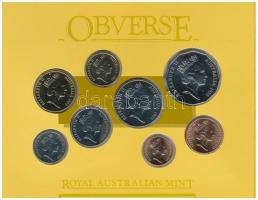 Ausztrália 1988. 1c-2$ (8xklf) forgalmi szett karton tokban T:1 
Australia 1988. 1c - 1 Dollar (8xk...