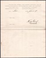 1910 Léva, Knapp Dávid Mezőgazdasági és Varrógépek Gyári Raktárának címzett megrendelés