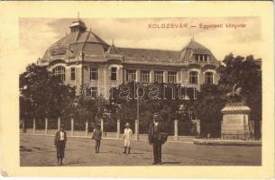 1910 Kolozsvár, Cluj; Egyetemi könyvtár. Újhelyi és Boros kiadása / university library (EK)