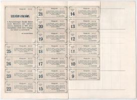 Miskolc 1918. "Borsodvármegyei Gazdák Szövetkezete Miskolcz" névre szóló részjegye 100K-ró...