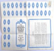 1935. "The Hungarian Trans-Danubian Electrical Company, Limited ( A Magyar Dunántúli Elektromos...