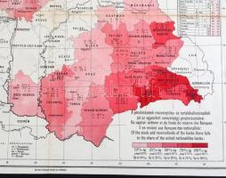 1916 Az egyesített nemzetiségi és a magyar pénzintézetek részvénytőke és tartalékalap állománya %-os...
