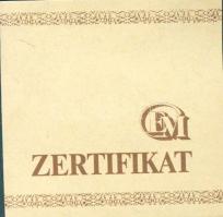 NSZK 1986. "Karácsony-Barmstedt" Ag emlékérem, 15g T:PP Díszdobozban, tanúsítvánnyal!