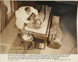 Debrecen, Szeged témájú MTI sajtófotó, 9 db, 24×20 cm