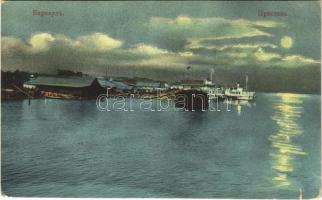 Barnaul, port, dock, steamship (fl)