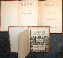 Szántó György: Élő múlt (kb. 1930); Melschin L.: Szibériai rabszolgák (1905); Pásztor Árpád: Vengerkák (1917).