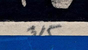 Bortnyik jelzéssel: Indián. Linómetszet, papír, számozott: 3/5. Fa keretben, 17,5×22 cm