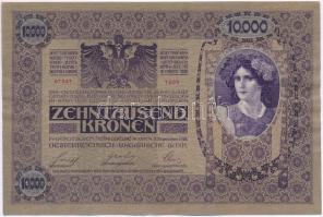 1918. 10.000K felülbélyegzés nélkül T:I-
Hungary 1918. 10.000 Korona without overprint C:AU 
Adamo...