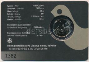 Litvánia 2018. 2EUR "Dal és Tánc Ünnepély" díszcsomagolásban T:BU
Lithuania 2018. 2 Euro ...