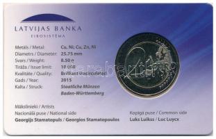 Lettország 2015. 2EUR "30 éves az EU zászlaja" díszcsomagolásban T:BU
Latvia 2012. 2 Euro...